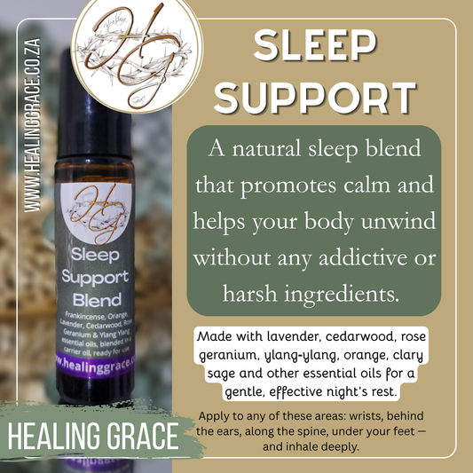 Sleep Support Essential Oil Blend – Natural Sleep Aid for a Restful Night