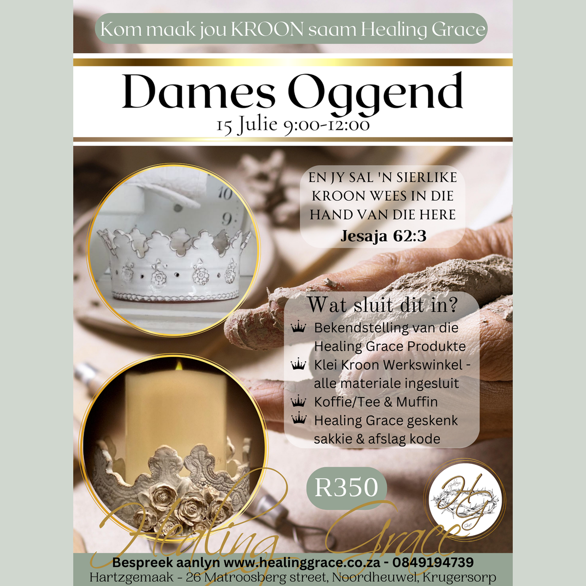 Kom maak jou KROON * Dames Oggend