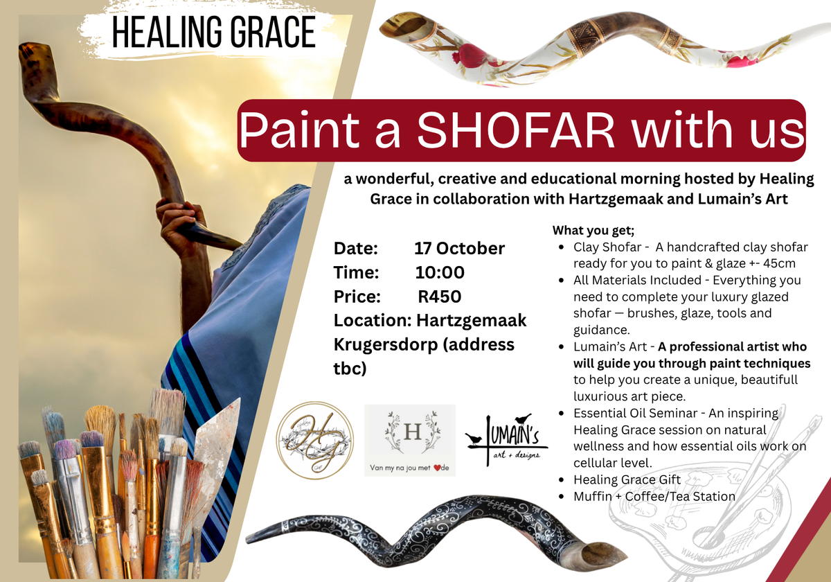 Paint a SHOFAR & Essential Oil Seminar