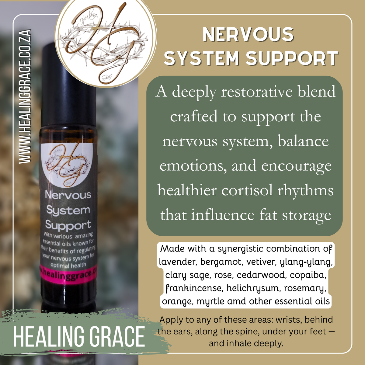 Nervous System Support Blend – Calm Cortisol & Restore Balance