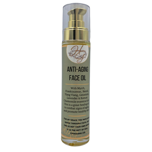 Natural Anti-Ageing Face Oil – For All Skin Types